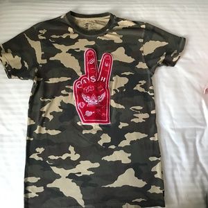 Bleecker & Mercer - Green Camuflage t shirt